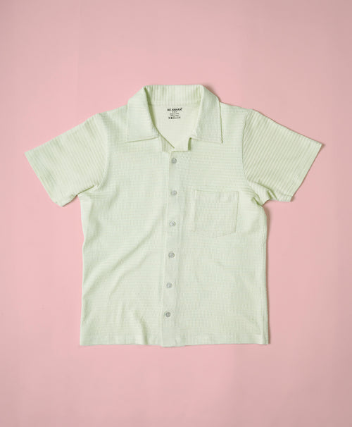 Boys Veiled Vista Half Sleeves Shirt & Pants Set