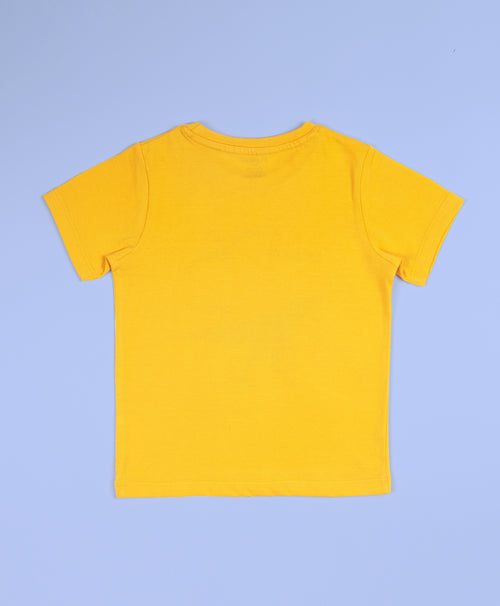 Boys Dinosaur World Half Sleeves T-shirt & Pants Set