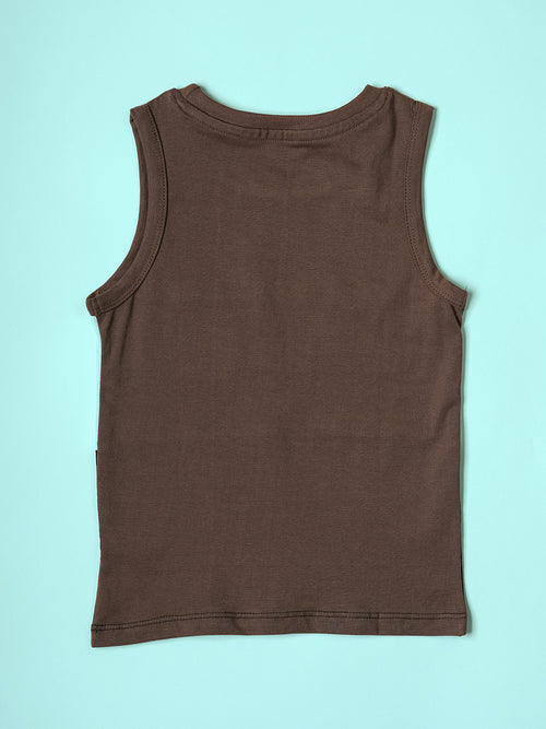 Boys Tri Colorblock Sleeveless Tank Top