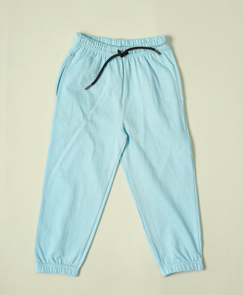 Girls Blue Cool Cami Top & High Low Hem Top & Lounge Pants Set