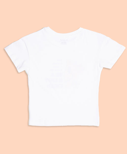 Girls Happy Child Drop Shoulder T-Shirt & Short Set