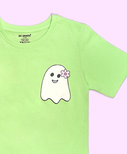 Girls Fabulous Print Oversized T-Shirt