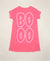 Boo Cartoon Print Girls T-Shirt Dress