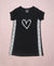 XOXO Print Girls T-Shirt Dress