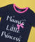 Maasi's Little Princess Print Half Sleeves T-Shirt & Shorts Set