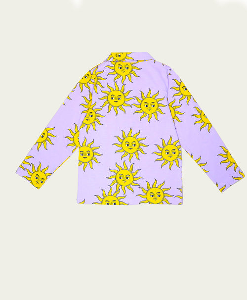Sun Print Kids Full Sleeves Cotton Night Suit