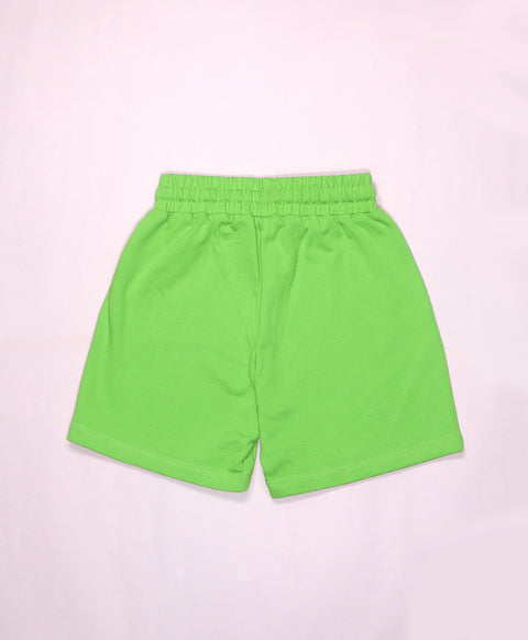 Greenery Drop Shoulder T-Shirt & Shorts Set