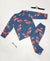 Kangaroo Pattern Full Sleeves T-Shirt & Pajama Set