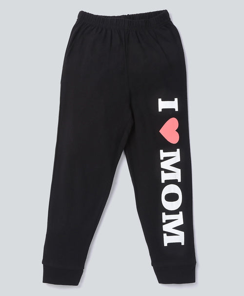 I Love Dad Full Sleeves T-Shirt & Pants Set