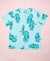 Sea Horse Pattern Kids Half Sleeves Nightwear Pajama Set