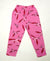 Pink Canaries Pattern Kids Half Sleeves Nightwear Pajama Set