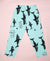 Shark Pattern Kids Half Sleeves Nightwear Pajama Set