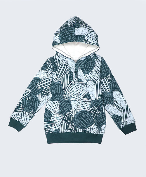 Cactus Pattern Kids Hoodie & Joggers Set