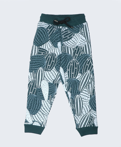 Cactus Pattern Kids Hoodie & Joggers Set