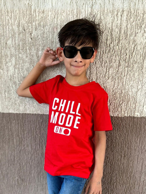 Chill Mode On Kids T-Shirt