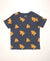Samosa Pattern Half Sleeves T-Shirt & Shorts Set