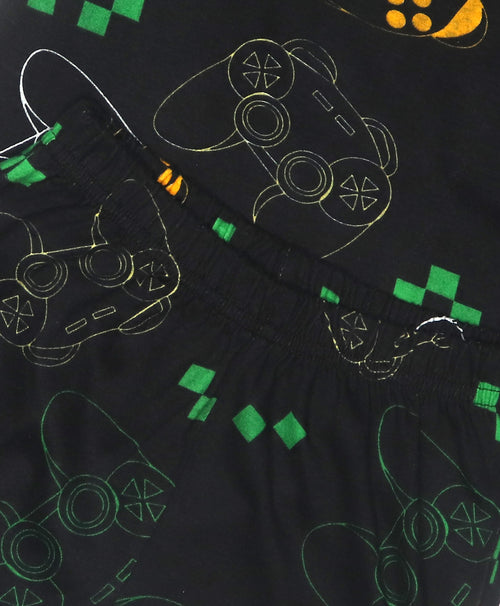 Joystick Half Sleeves T-Shirt & Shorts Set