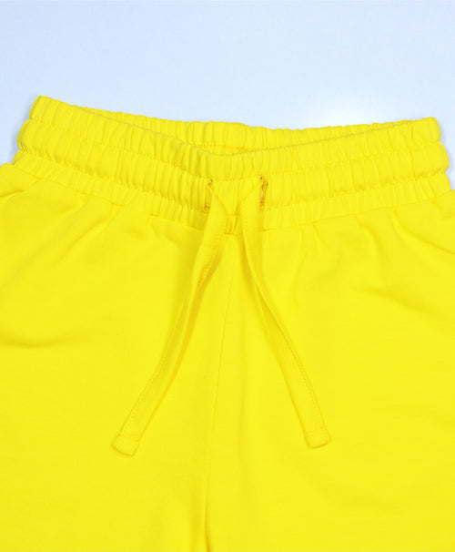 Illuminating Yellow Shorts