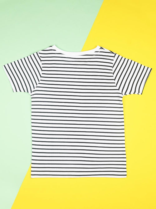 Horizontal Stripes Kids T-Shirt - Be Awara