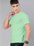 Mint Green Round Neck T-Shirt - Be Awara