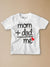 Mom+Dad Kids T-Shirt - Be Awara