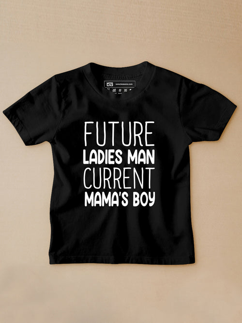 Mama's Boy Kids T-Shirt - Be Awara