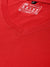 Red Full Sleeves V Neck T-Shirt - Be Awara
