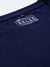 Navy Blue Full Sleeves Round Neck T-Shirt - Be Awara