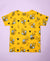 Honeybee Pattern Half Sleeves T-Shirt & Shorts Set - Be Awara