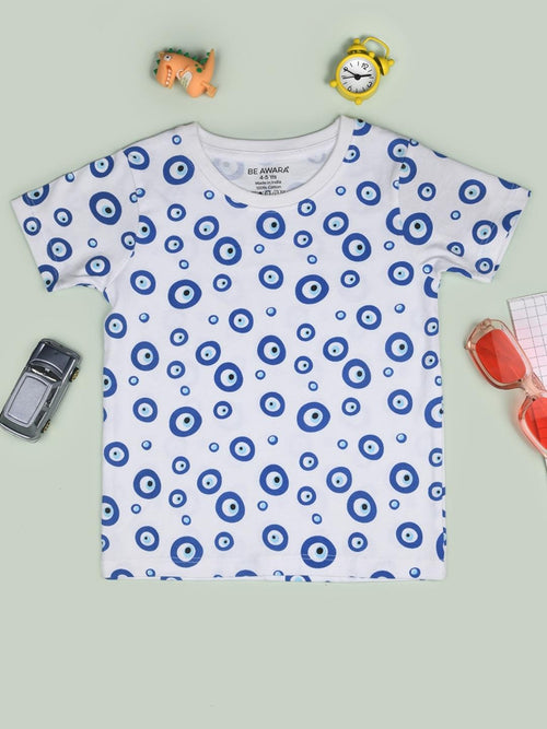 Evil Eye Kids T-Shirt - Be Awara