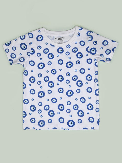 Evil Eye Kids T-Shirt - Be Awara