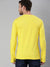 Lemon Yellow Full Sleeves Henley T-Shirt - Be Awara