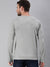 Grey Melange Full Sleeves Round Neck T-Shirt - Be Awara