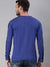 Royal Blue Full Sleeves T-Shirt (Black Stripe) - Be Awara