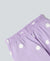 Polka Dots Cotton Knit Full Length Printed Lounge Pants